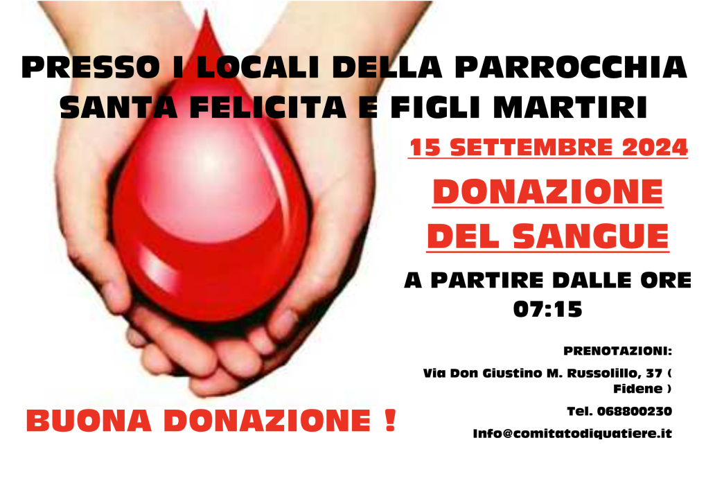 Immagine di Donazione del Sangue